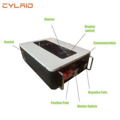 Pack de batterie LiFePO4 48v 100ah 200ah 300ah pour les systèmes d'énergie solaire électrique